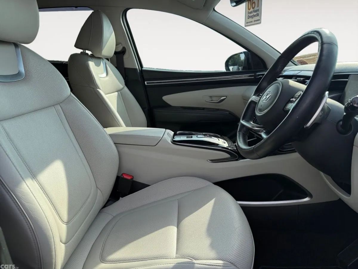 Hyundai Tucson SUV, Petrol Hybrid, 2022, Green