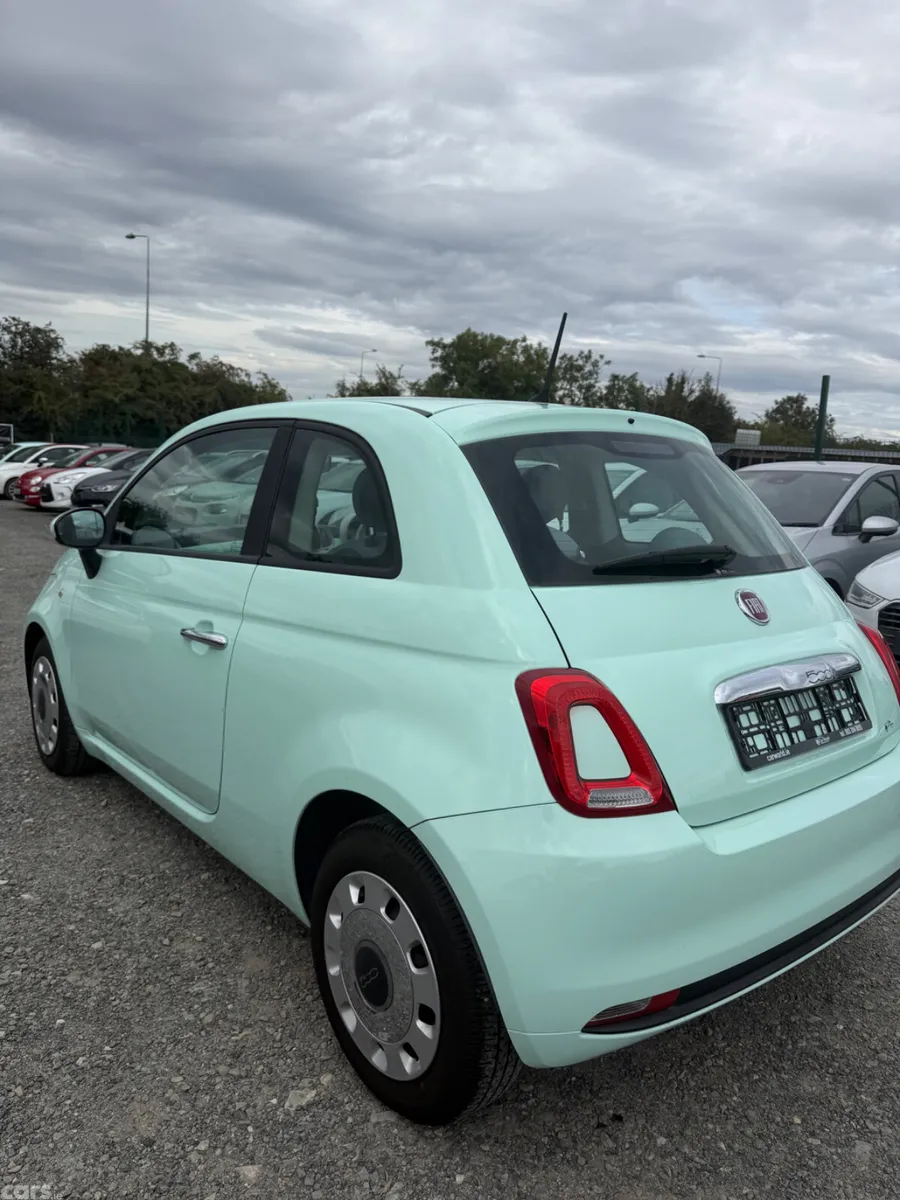 Fiat 500 Hatchback, Petrol, 2017, Green