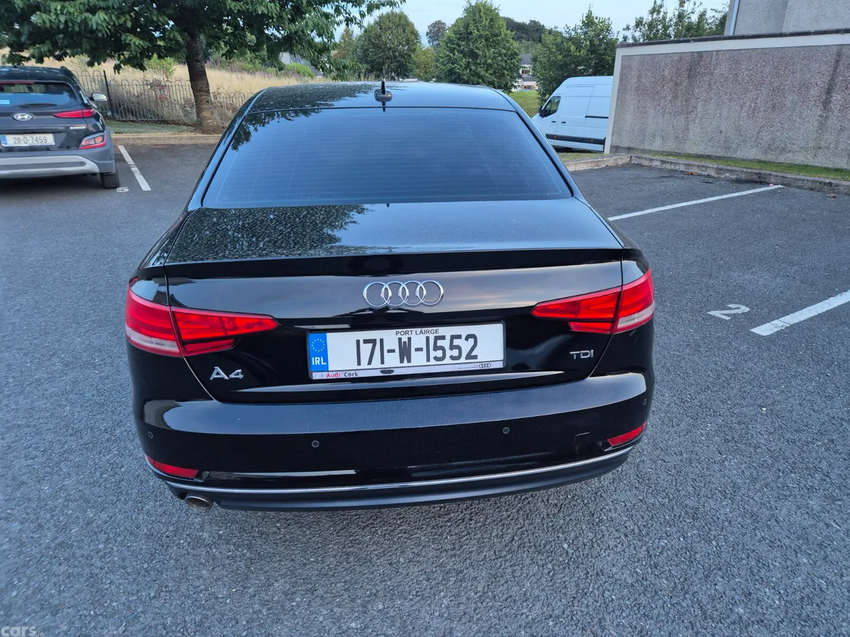 Audi A4 Saloon, Diesel, 2017, Black