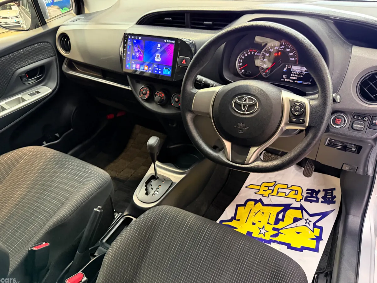 Toyota Vitz Hatchback, Petrol, 2015, Silver
