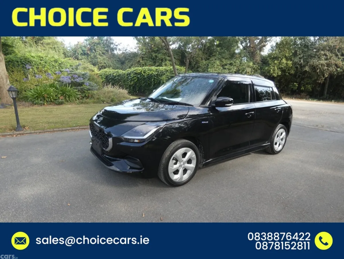 Suzuki Swift Hatchback, Petrol Hybrid, 2024, Black