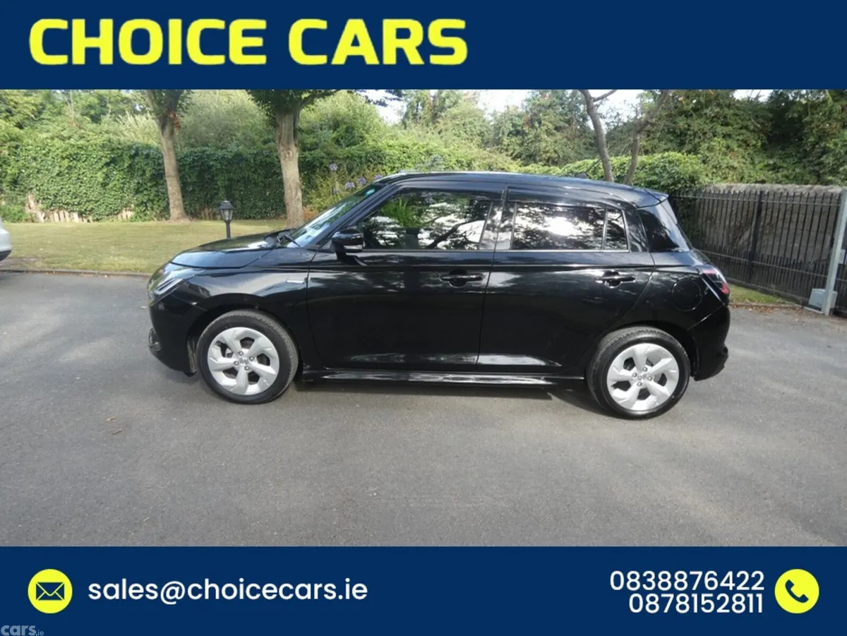 Suzuki Swift Hatchback, Petrol Hybrid, 2024, Black