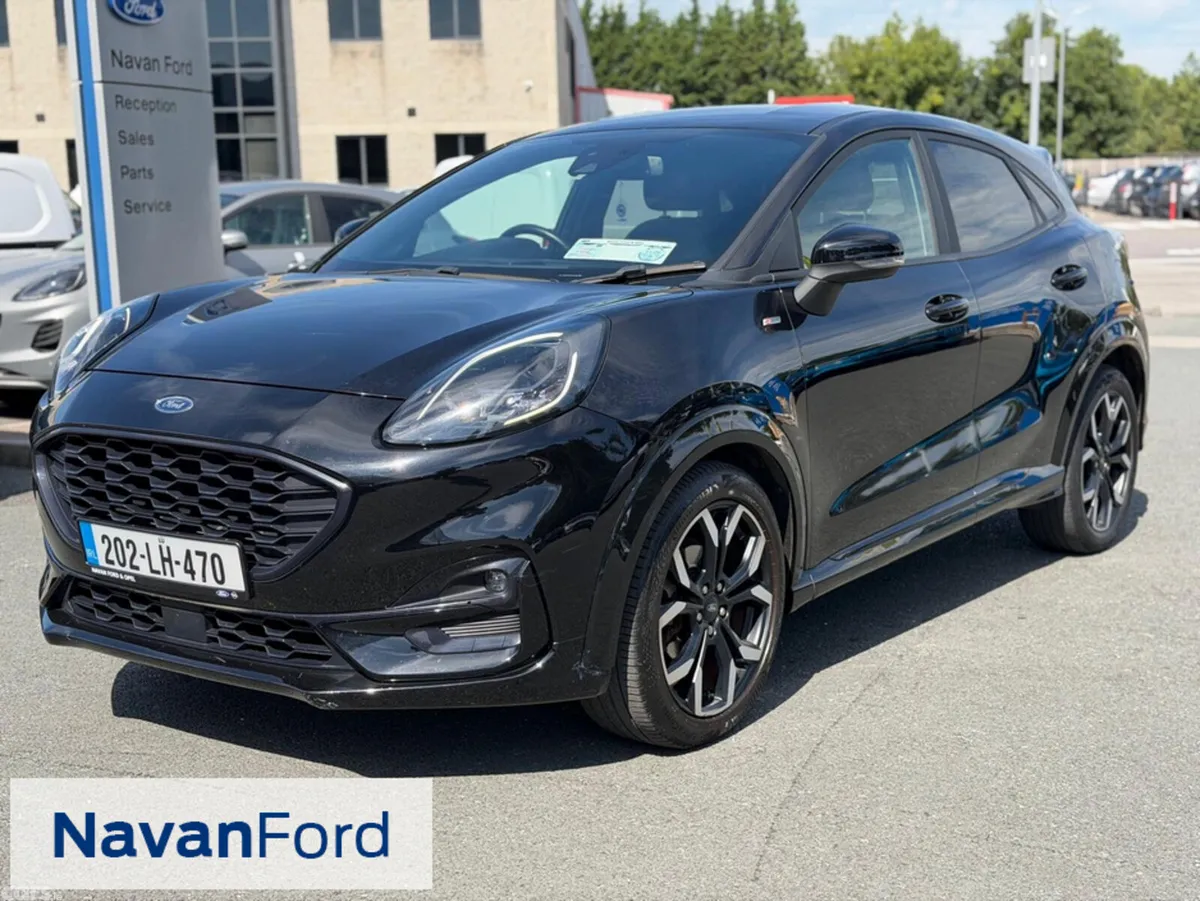 Ford Puma SUV, Petrol Hybrid, 2020, Black