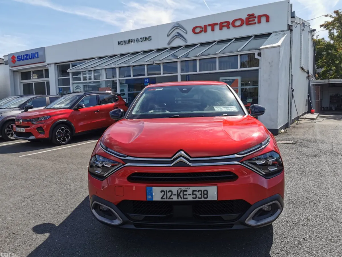 Citroen e-C4 Hatchback, Electric, 2021, Red