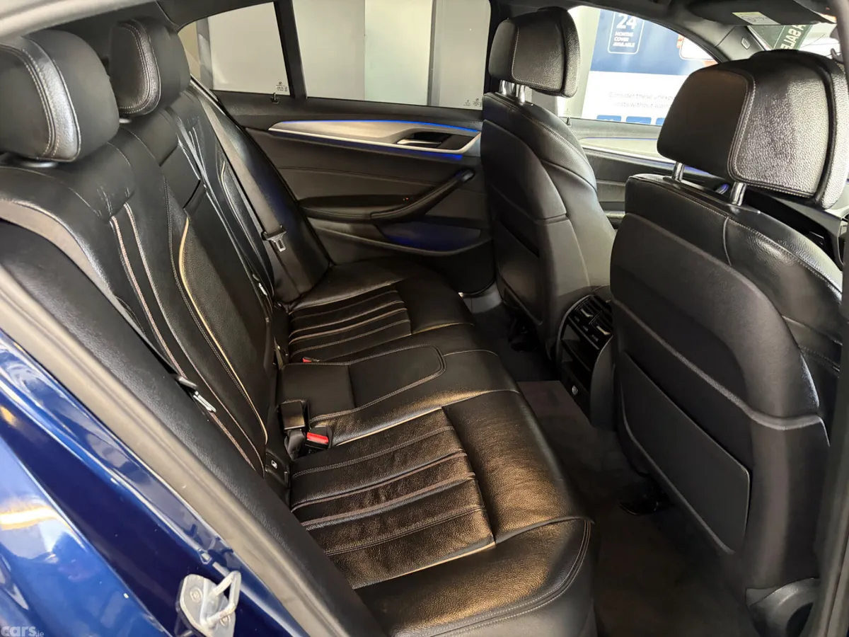 BMW 5-Series Saloon, Diesel, 2017, Blue