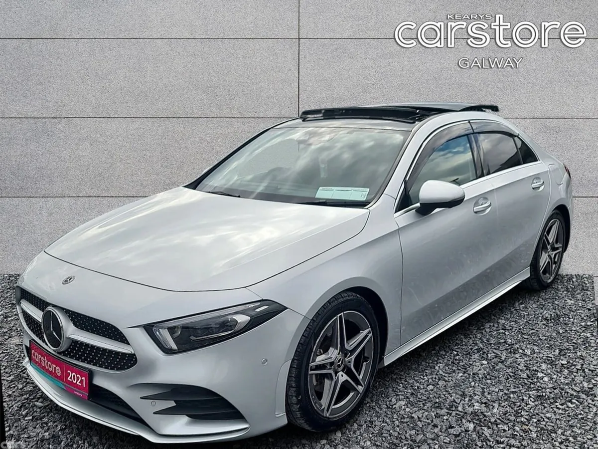 Mercedes-Benz A-Class Saloon, Petrol, 2021, Silver