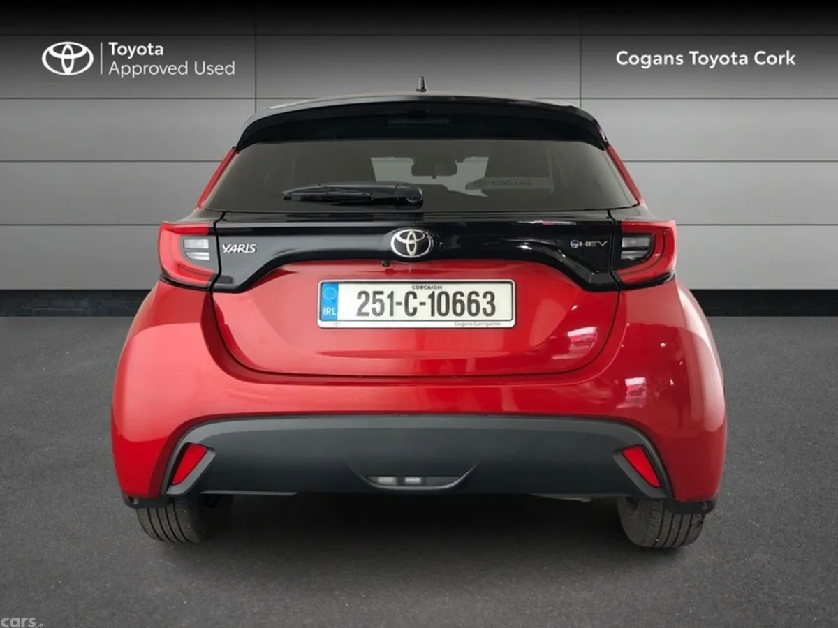 Toyota Yaris Hatchback, Petrol Hybrid, 2025, Red