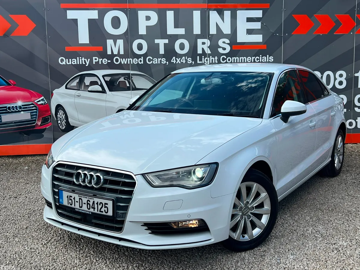 Audi A3 Saloon, Petrol, 2015, White