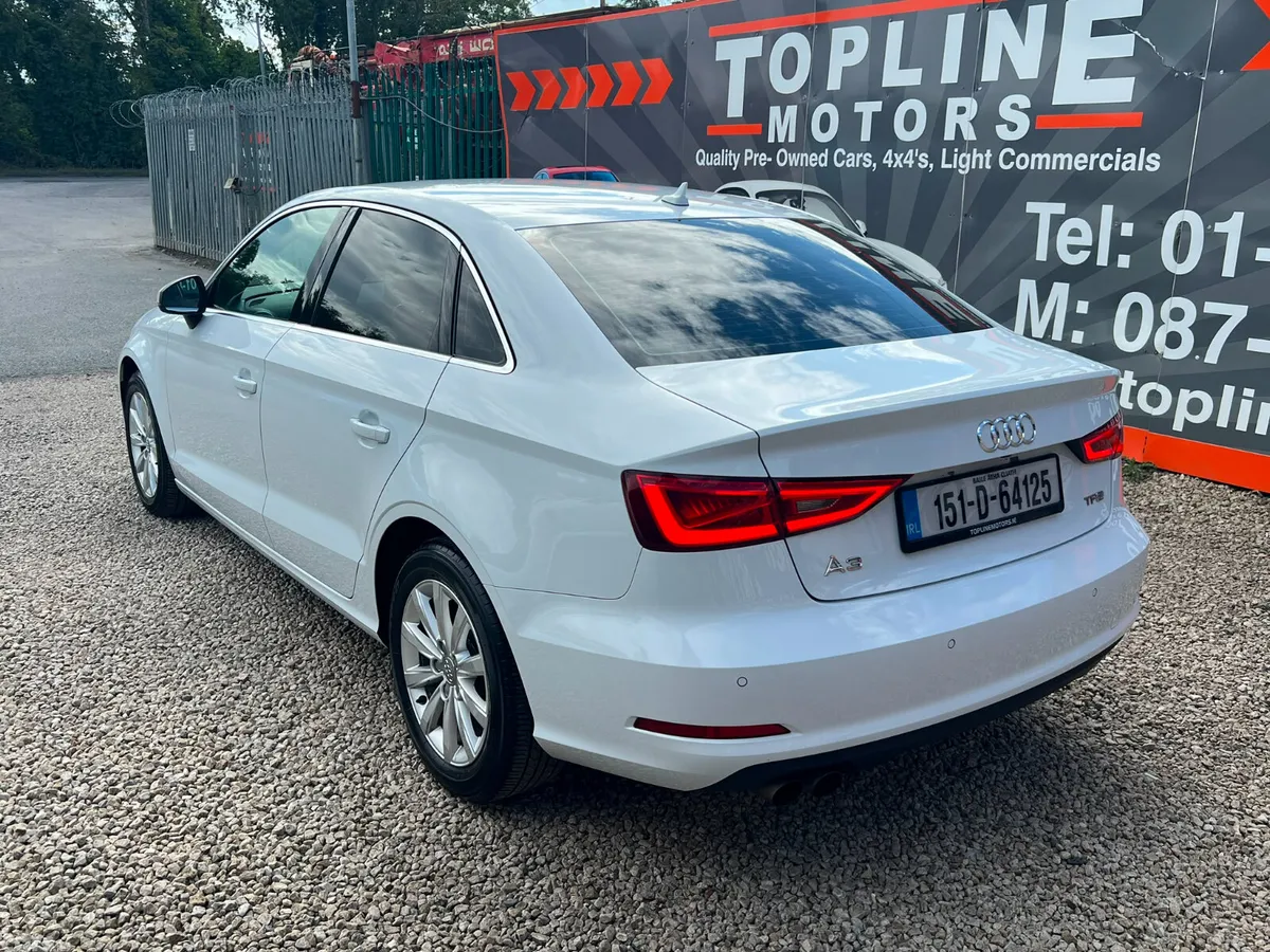 Audi A3 Saloon, Petrol, 2015, White