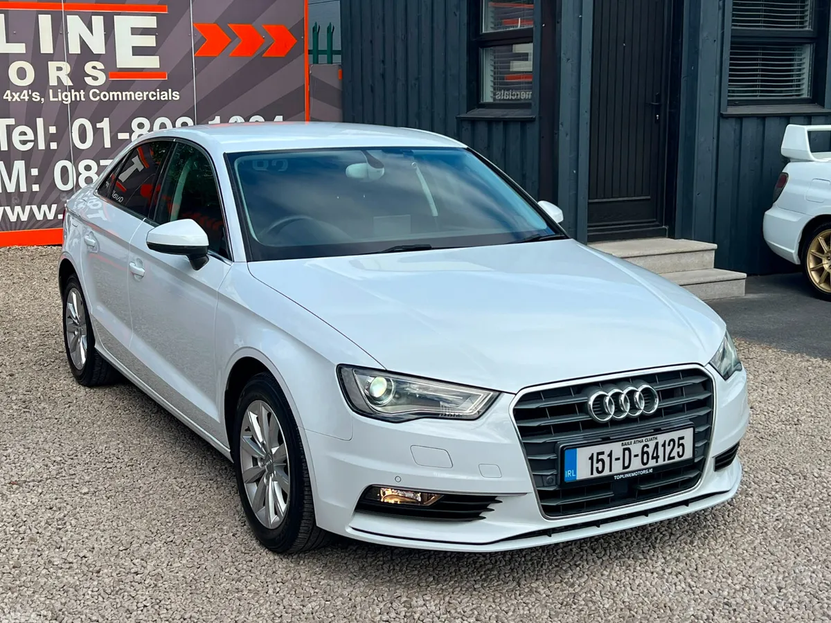 Audi A3 Saloon, Petrol, 2015, White