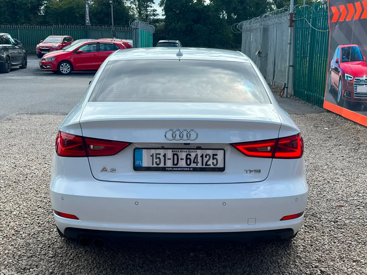 Audi A3 Saloon, Petrol, 2015, White
