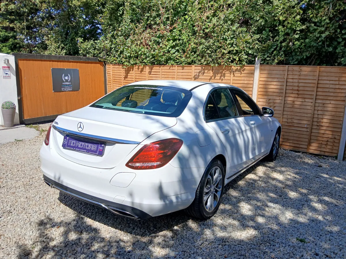 Mercedes-Benz C-Class Saloon, Petrol Plug-in Hybrid, 2017, White