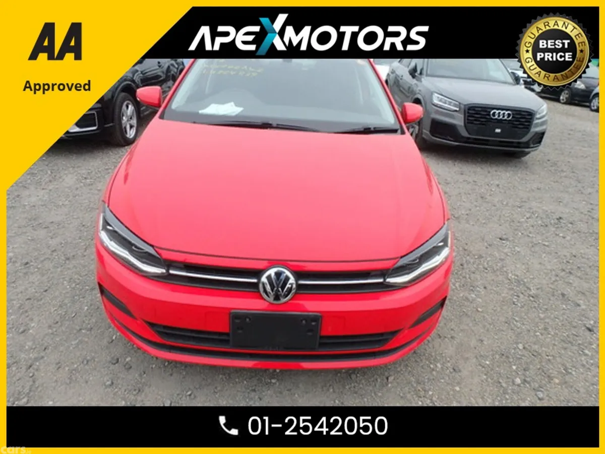 Volkswagen Polo Hatchback, Petrol, 2019, Red