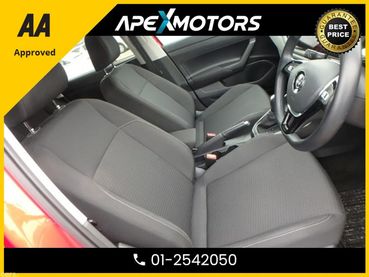 Volkswagen Polo Hatchback, Petrol, 2019, Red