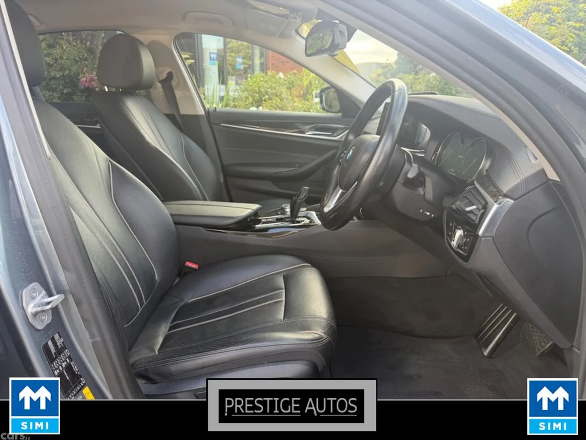 BMW 5-Series Saloon, Petrol Plug-in Hybrid, 2017, Grey