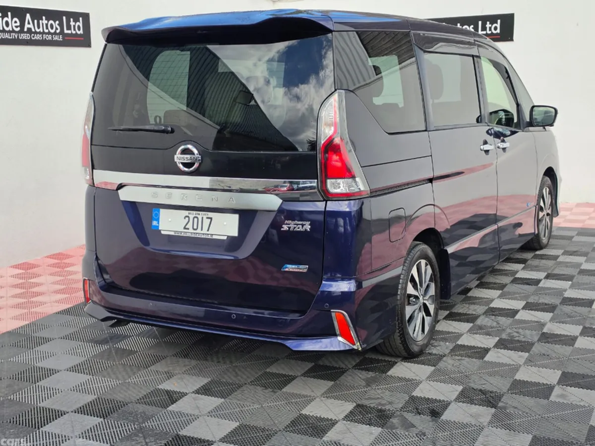 Nissan Serena MPV, Petrol Hybrid, 2017, Blue