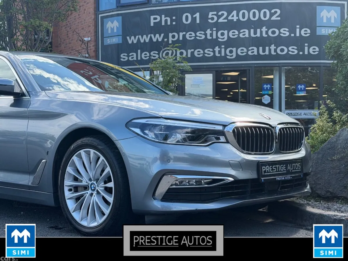BMW 5-Series Saloon, Petrol Plug-in Hybrid, 2017, Grey