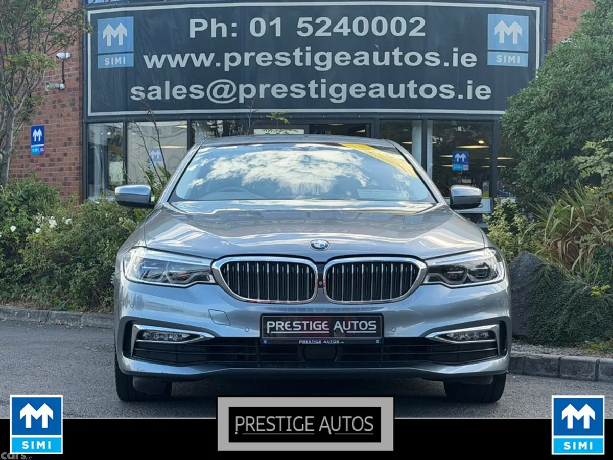 BMW 5-Series Saloon, Petrol Plug-in Hybrid, 2017, Grey