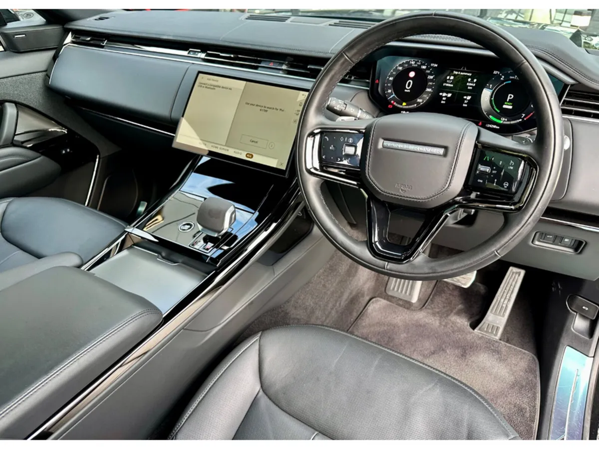 Land Rover Range Rover Sport SUV, Petrol Plug-in Hybrid, 2025, Black