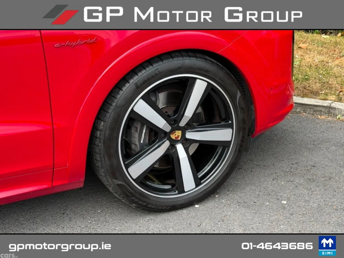 Porsche Cayenne SUV, Petrol Plug-in Hybrid, 2025, Red