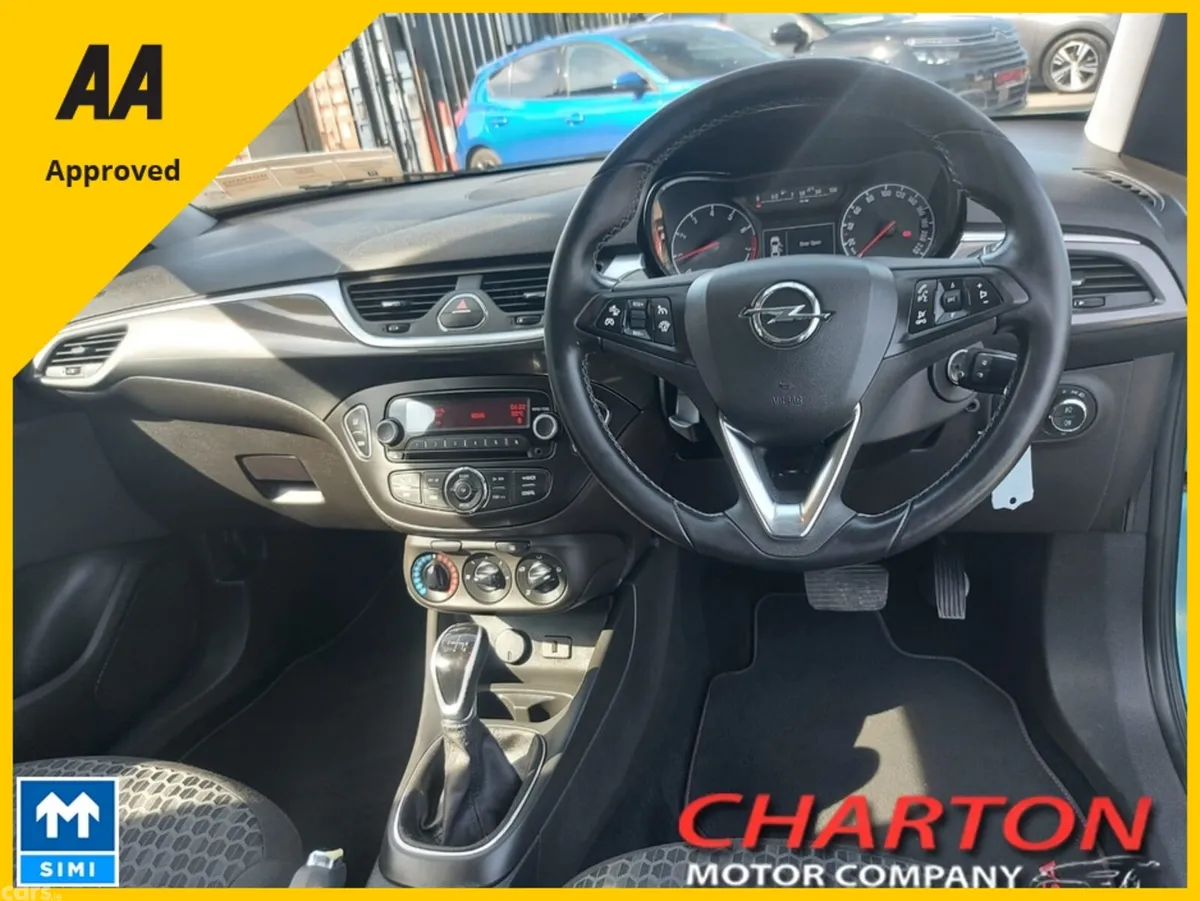 Opel Corsa Hatchback, Petrol, 2015, Green
