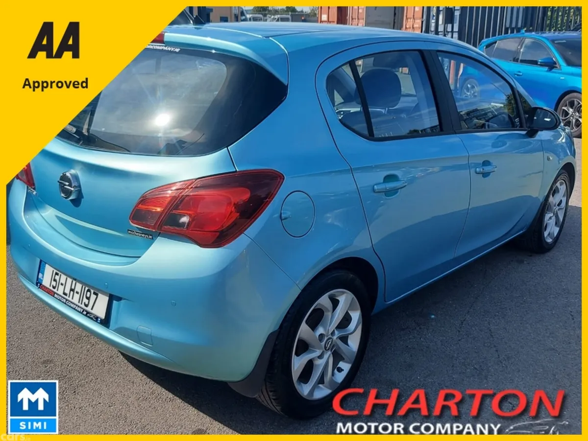 Opel Corsa Hatchback, Petrol, 2015, Green