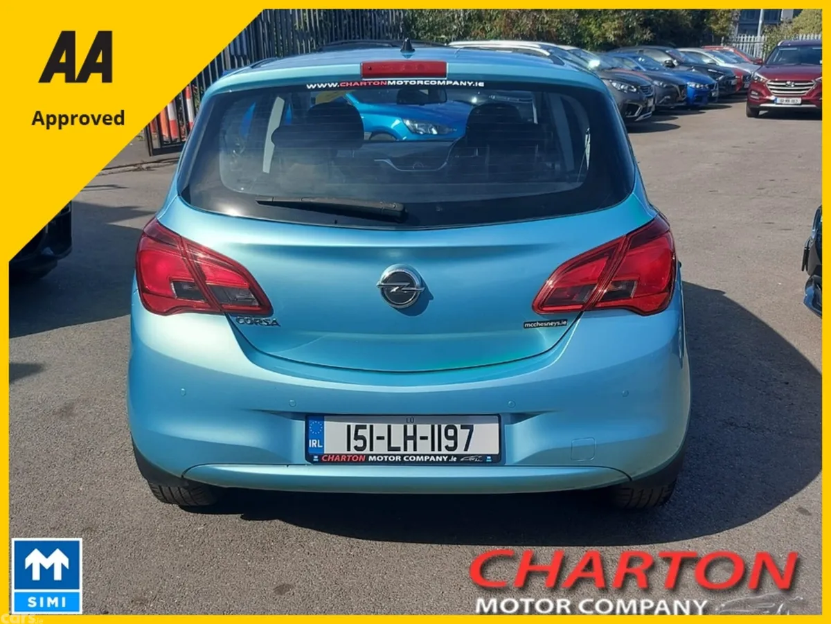 Opel Corsa Hatchback, Petrol, 2015, Green
