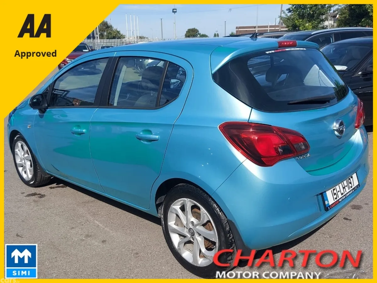 Opel Corsa Hatchback, Petrol, 2015, Green