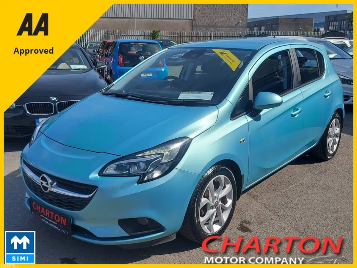 Opel Corsa Hatchback, Petrol, 2015, Green