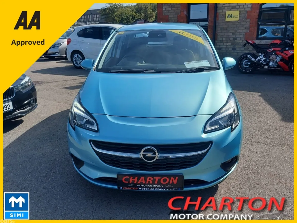 Opel Corsa Hatchback, Petrol, 2015, Green