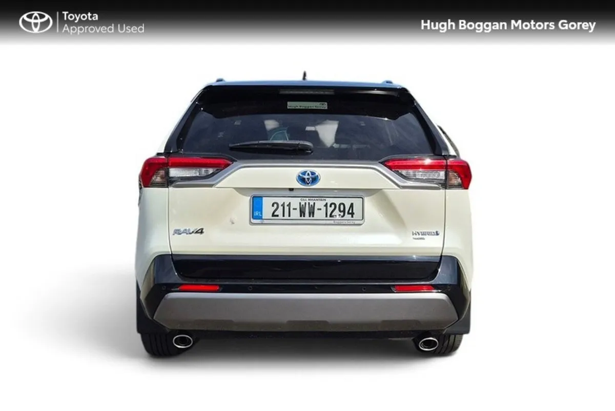 Toyota RAV4 SUV, Petrol Hybrid, 2021, White