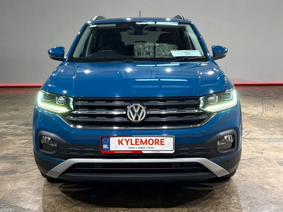 Volkswagen T-Cross SUV, Petrol, 2020, Blue