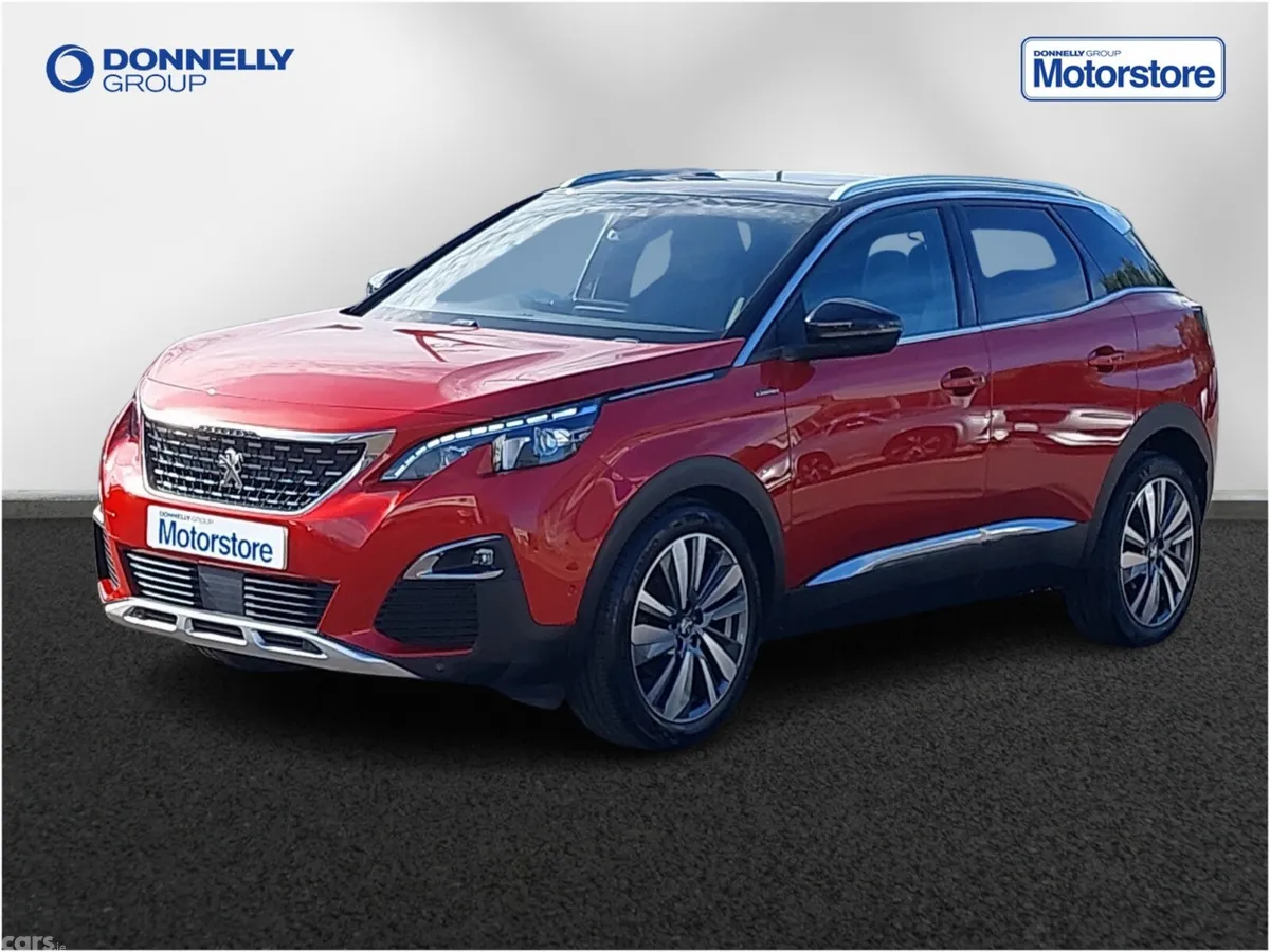Peugeot 3008 Estate, Petrol, 2019, Red