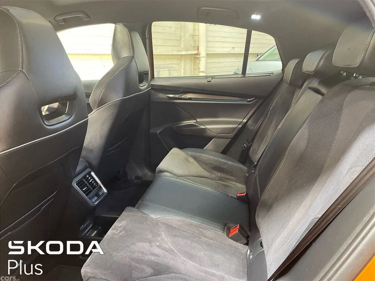 Skoda Enyaq Coupe, Electric, 2023, Orange