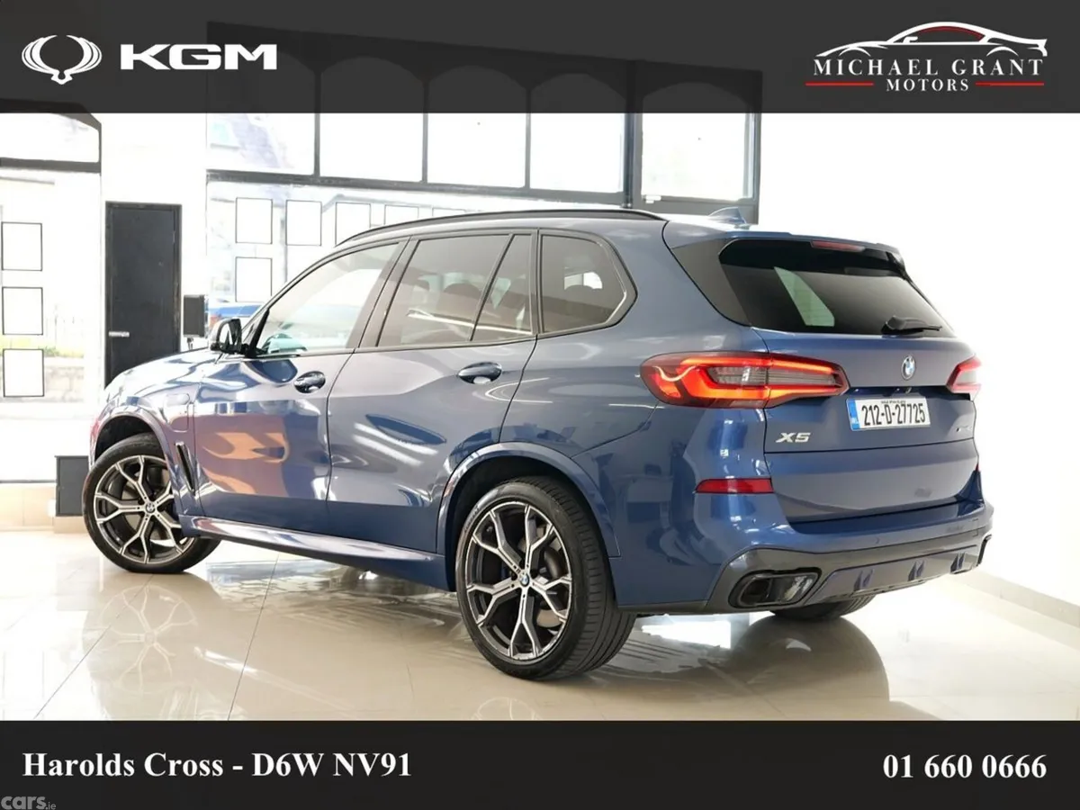 BMW X5 SUV, Petrol Plug-in Hybrid, 2021, Blue