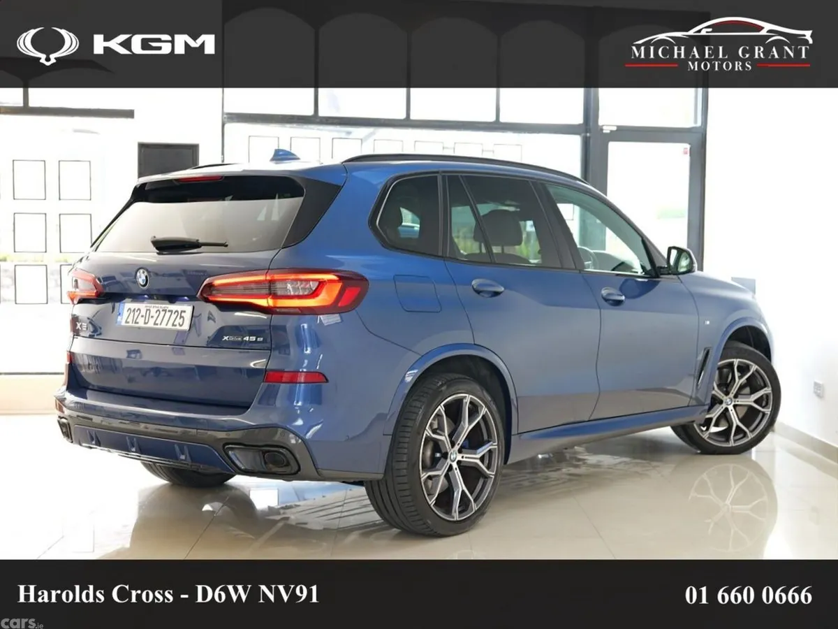 BMW X5 SUV, Petrol Plug-in Hybrid, 2021, Blue