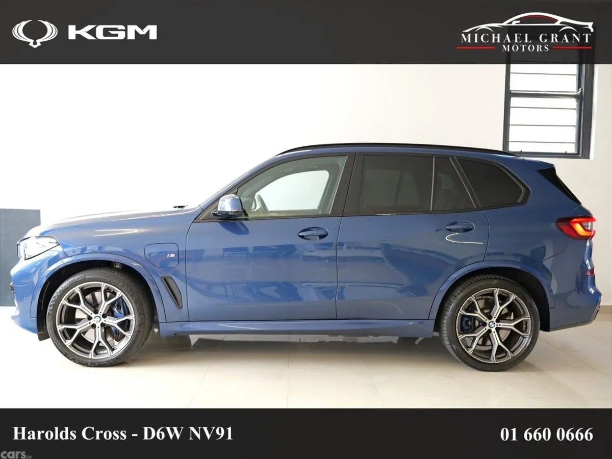 BMW X5 SUV, Petrol Plug-in Hybrid, 2021, Blue