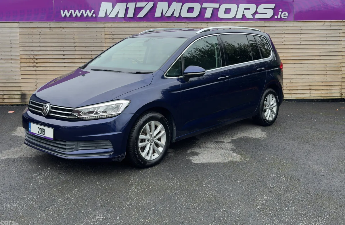 Volkswagen Touran MPV, Diesel, 2018, Blue