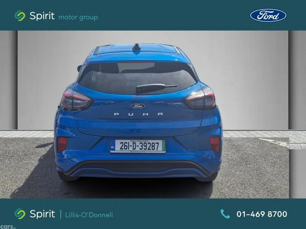 Ford Puma MPV, Electric, 2026, Blue