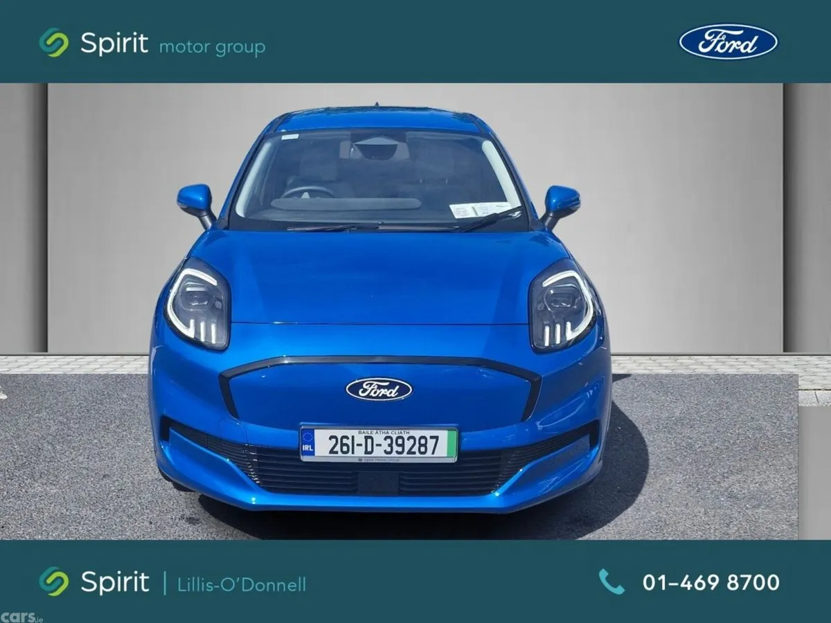 Ford Puma MPV, Electric, 2026, Blue