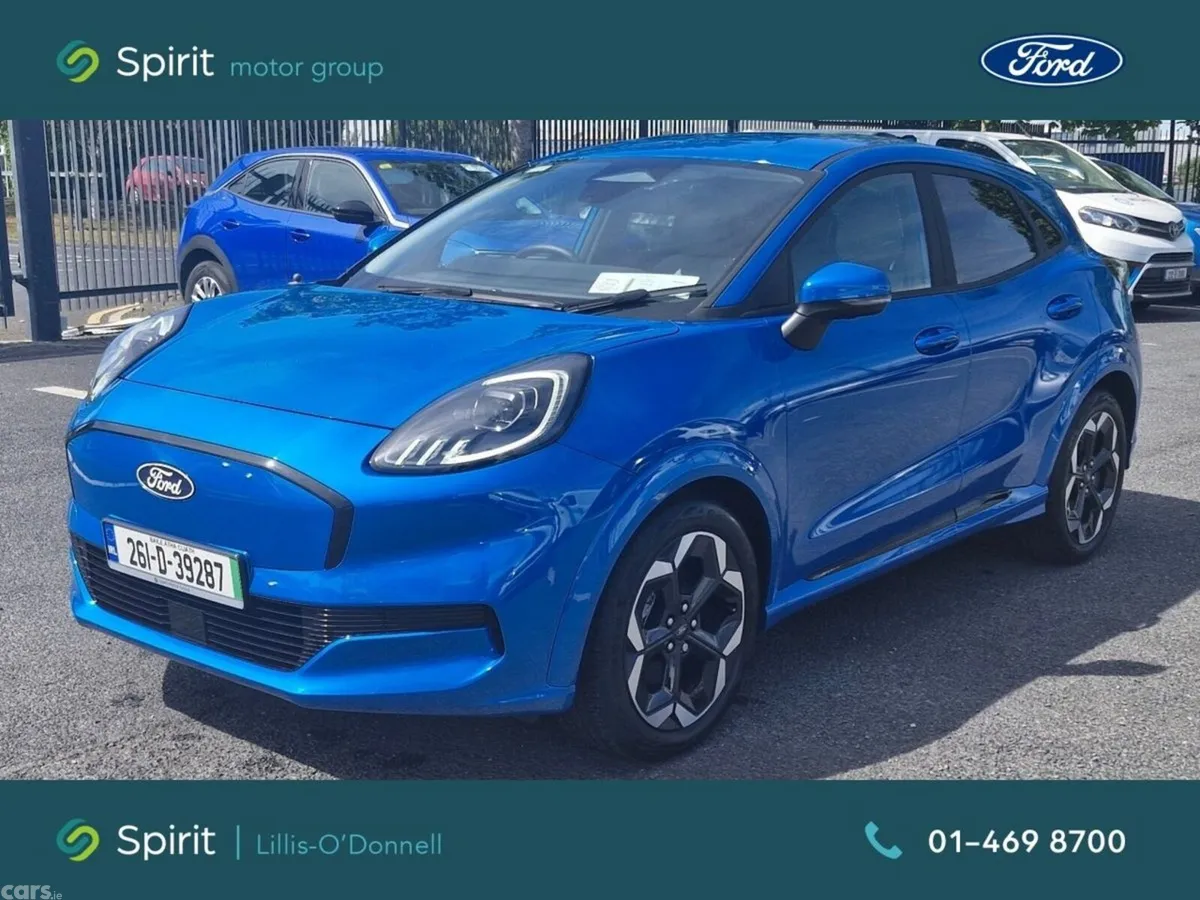Ford Puma MPV, Electric, 2026, Blue