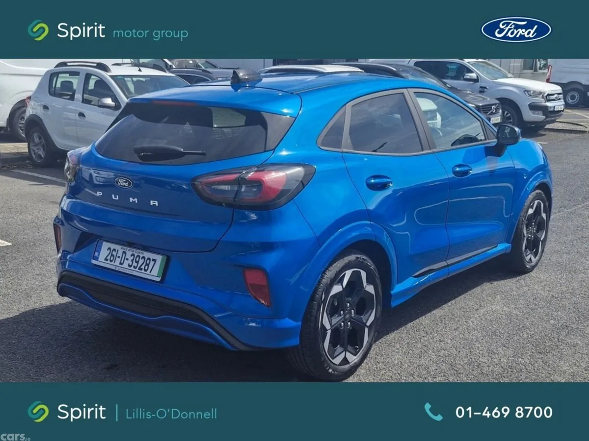 Ford Puma MPV, Electric, 2026, Blue