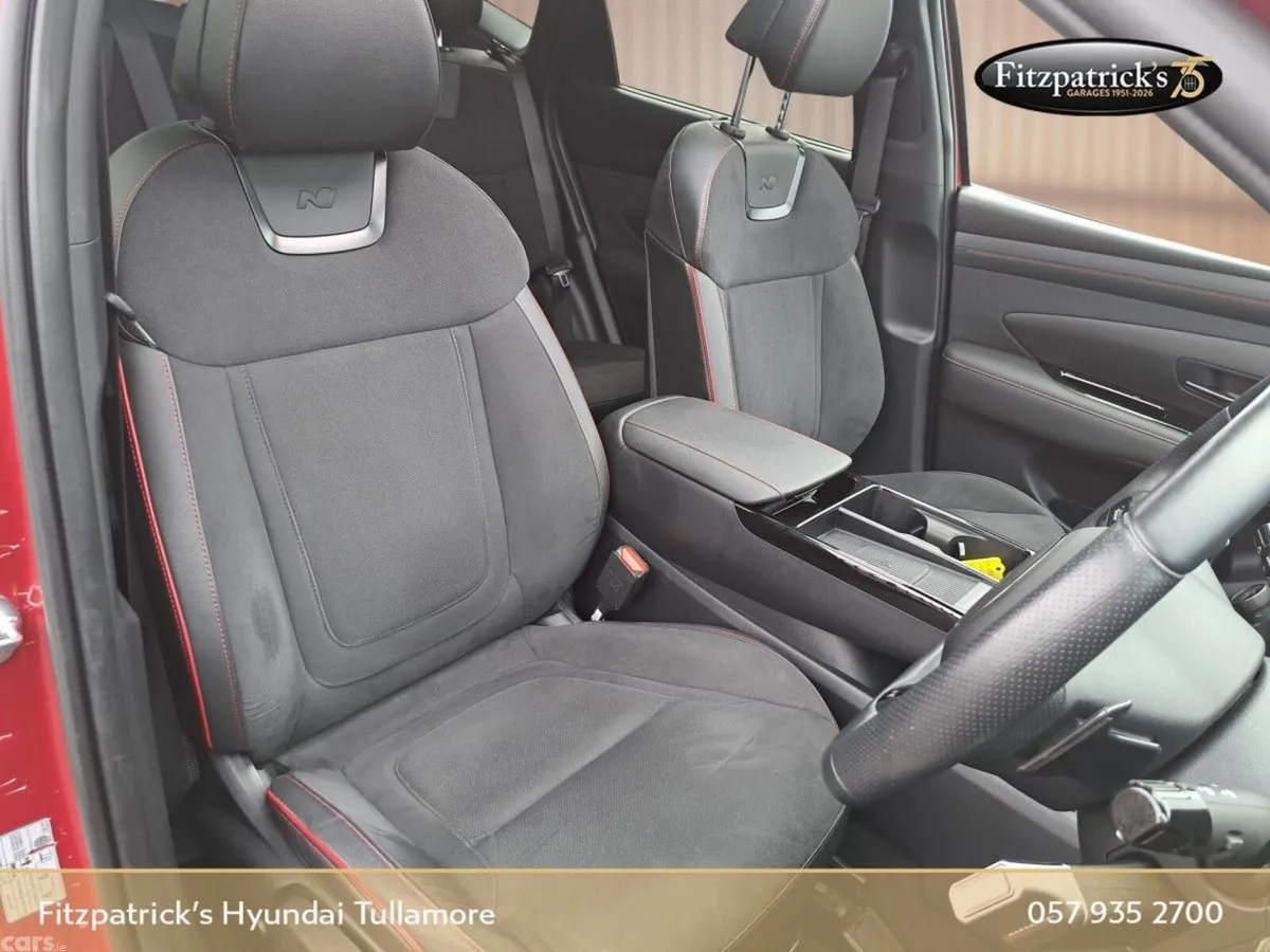 Hyundai Tucson SUV, Petrol Plug-in Hybrid, 2025, Red