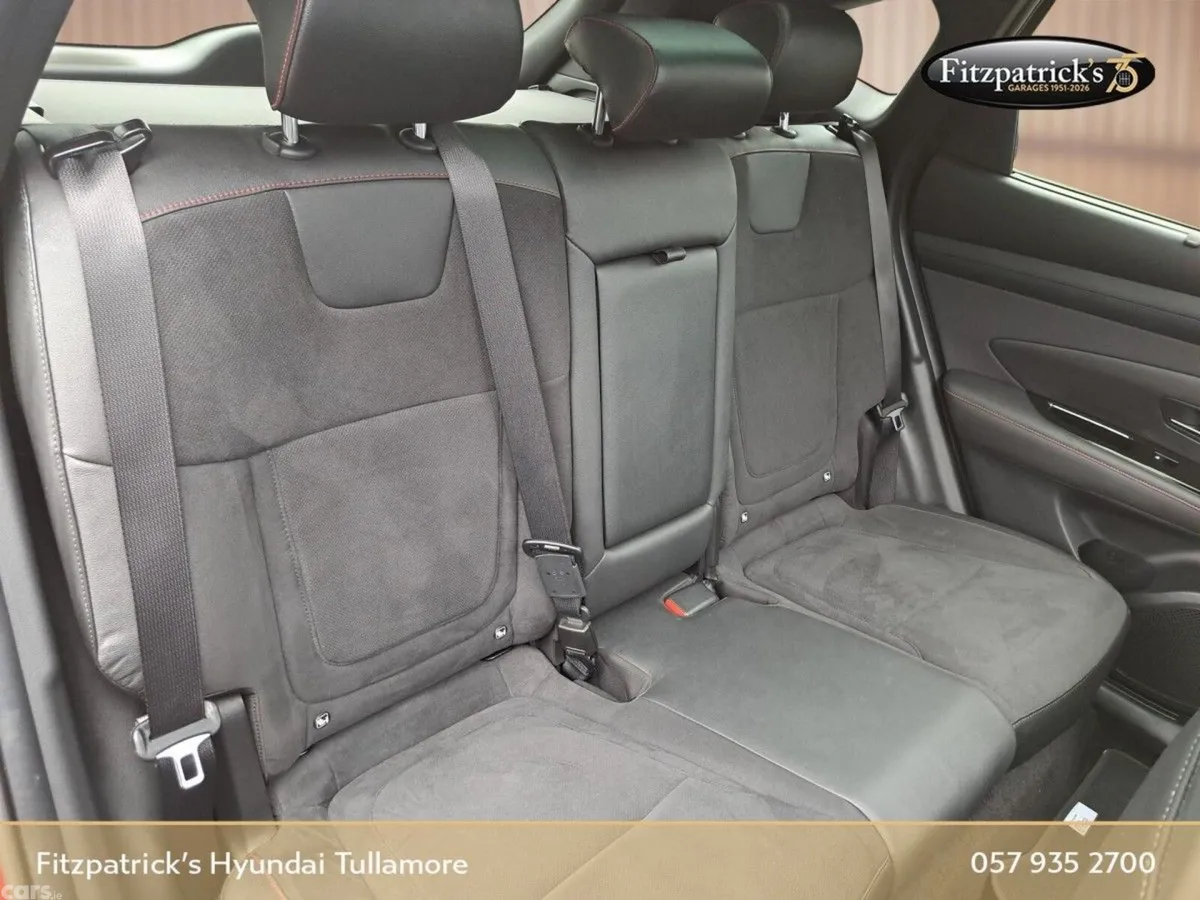 Hyundai Tucson SUV, Petrol Plug-in Hybrid, 2025, Red