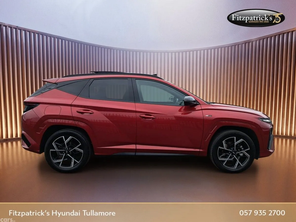 Hyundai Tucson SUV, Petrol Plug-in Hybrid, 2025, Red
