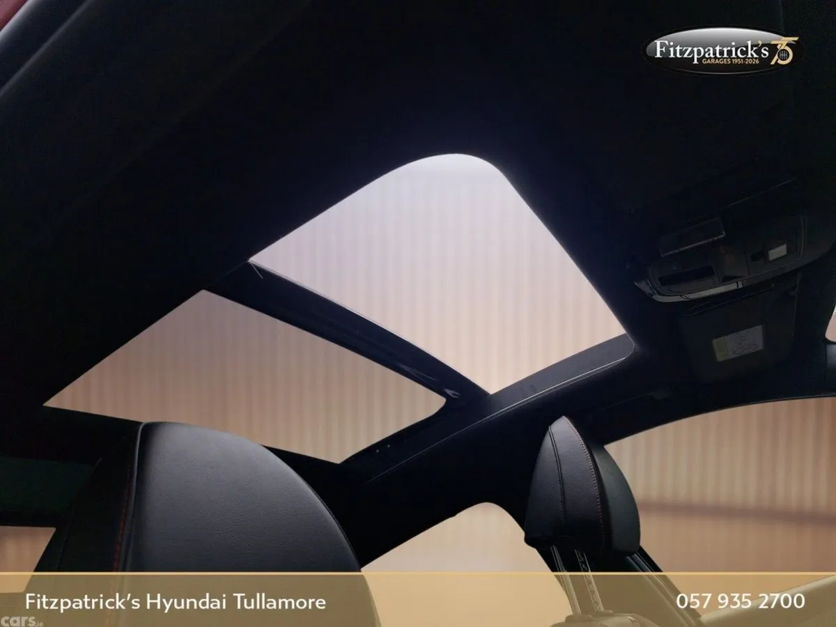 Hyundai Tucson SUV, Petrol Plug-in Hybrid, 2025, Red