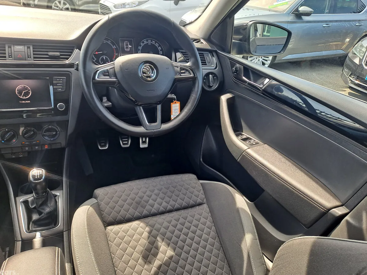 Skoda Rapid Saloon, Petrol, 2018, Black