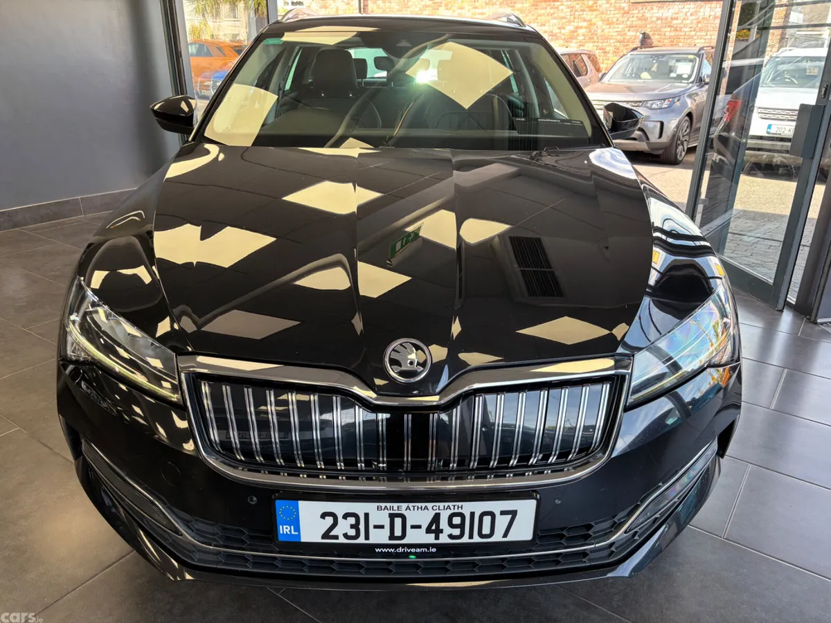Skoda Superb Estate, Petrol Hybrid, 2023, Black