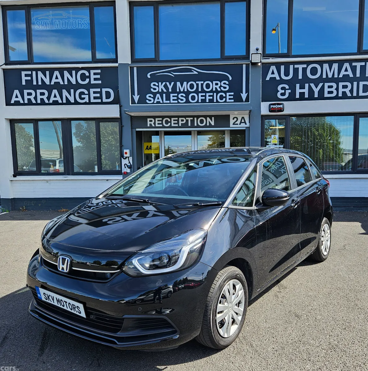 Honda Fit Hatchback, Petrol Hybrid, 2023, Black
