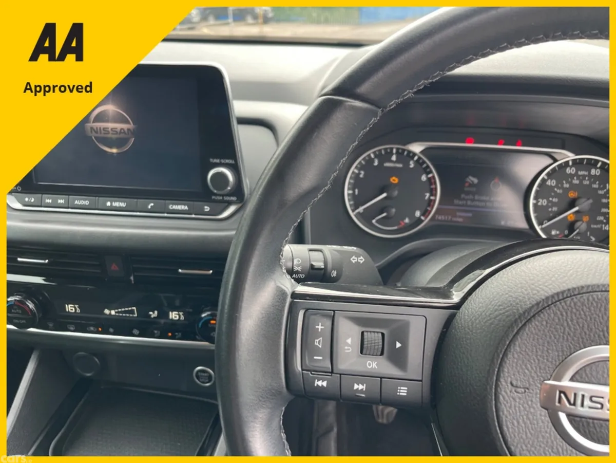 Nissan Qashqai SUV, Petrol Hybrid, 2022, Black